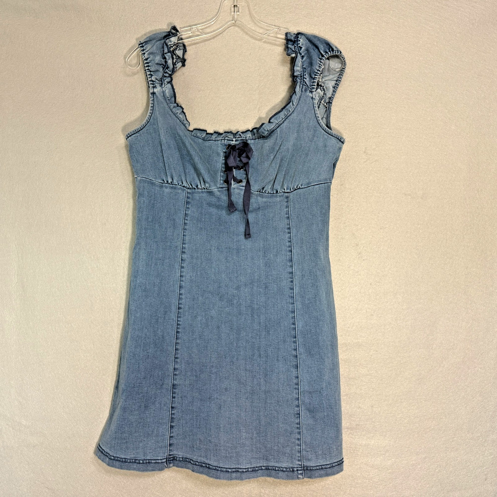 Urban Outfitters Blue Denim Mini Dress